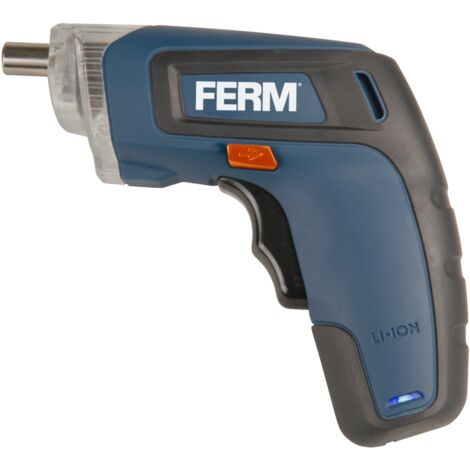 FERM Destornillador eléctrico 3.6V - 1.3Ah