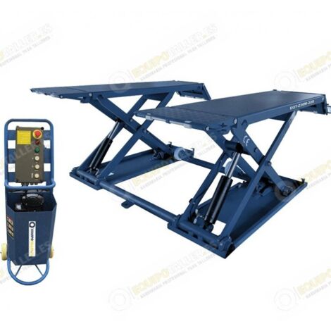 EQT – Pont élévateur à ciseaux mobile 3.0T – Hauteur de levage max 960 mm – Longueur de plateau 2080 mm – Système hydraulique synchronisé