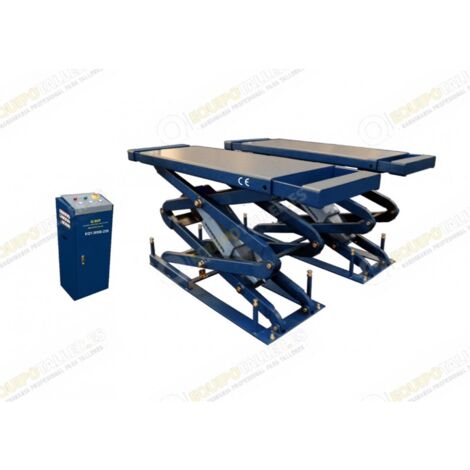 EQT – Pont élévateur à ciseaux encastré – Capacité 3000 kg – Hauteur de levage max 2030 mm – Électrique hydraulique pour entretien véhicules