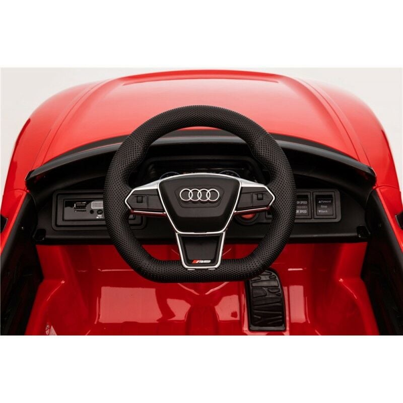 voiture électrique enfant fille Audi rose RS Q8 2x 35W 12V Bluetooth