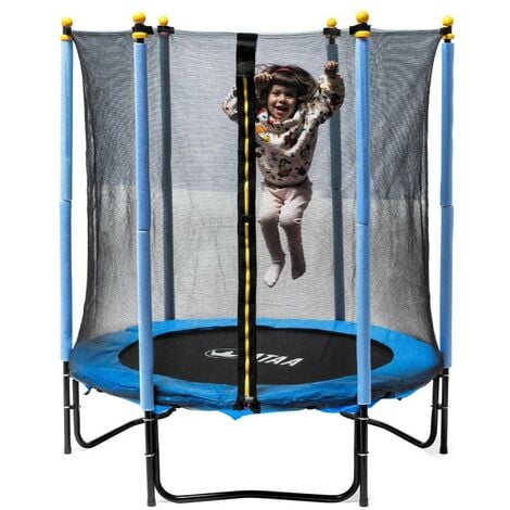 Trampoline Enfant avec Barre de Maintien Tiggy Junior (Pls Coloris