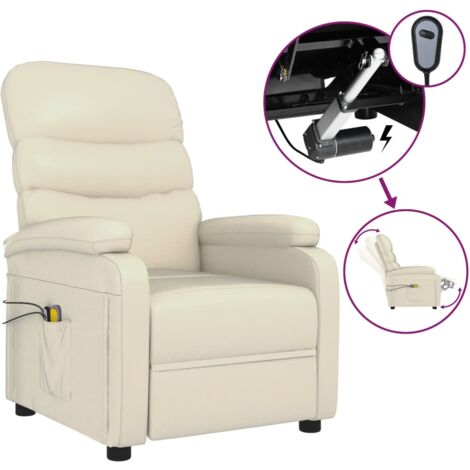 Teddy Fleece Elektrisch Relaxsessel Massagesessel Fernsehsessel