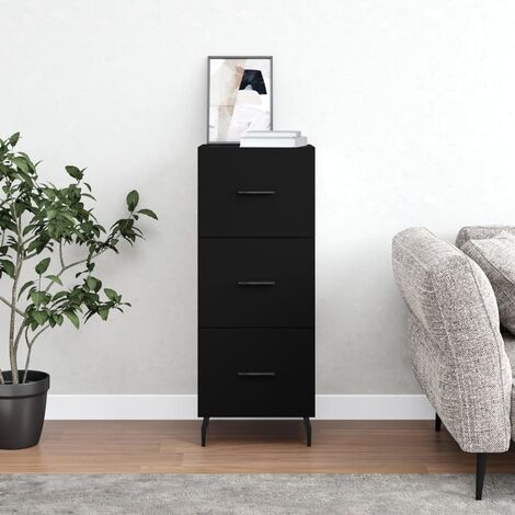 Yaheetech Sideboard Mit Schiebetüren – Beistellschrank 106,7 X 33 X 63 Cm In Cremeweiß, Verstellbarer Einlegeboden