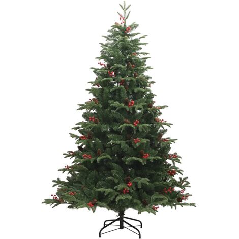 MIJOMA 6 Bündel Künstliche Beeren - Rote Weihnachtsdekoration Für Baum & Tisch