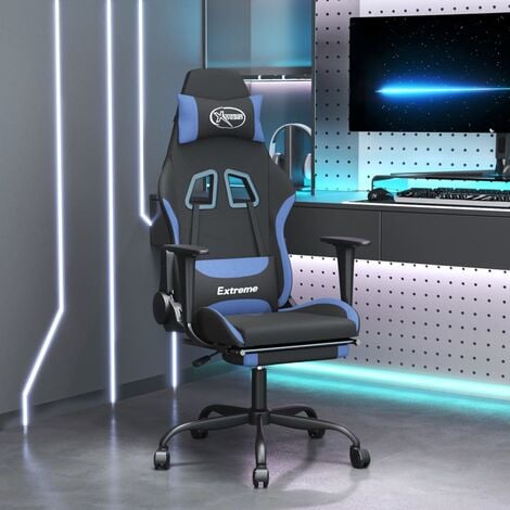 Svita Gaming Stuhl Bürostuhl Schreibtischstuhl Drehstuhl Fußablage