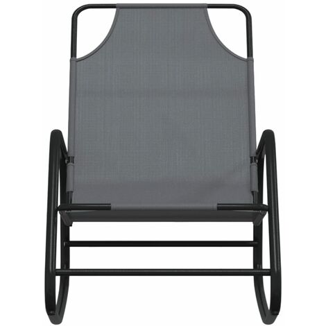 2er Set Gartenliegen Sonnenliegen Schaukelliegen für Garten, Balkon und