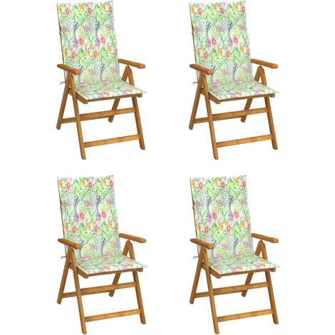 Sonnenliegen-Kissen Aus Holzstoff – Dickes Polster Für Gartenliegen, 2 Größen (110x40 Cm / 125x48 Cm)