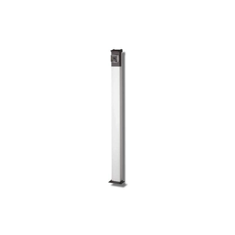 Colonnina In Alluminio Per Selettore-tastiera CARDIN SEL120 – Altezza 1200 Mm Per Controllo Accessi