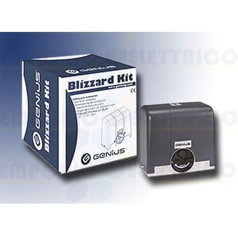 Kit FAAC GENIUS Automazione Cancello Scorrevole BLIZZARD 104001 868 500kg 230v (1/3)