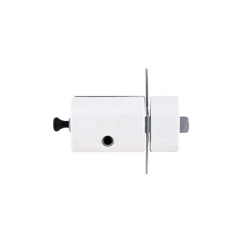 CERROJO SOBREPONER FAC 946-RP/80 UVE ANTI-BUMPING LACADO BLANCO BOMBILLO RK