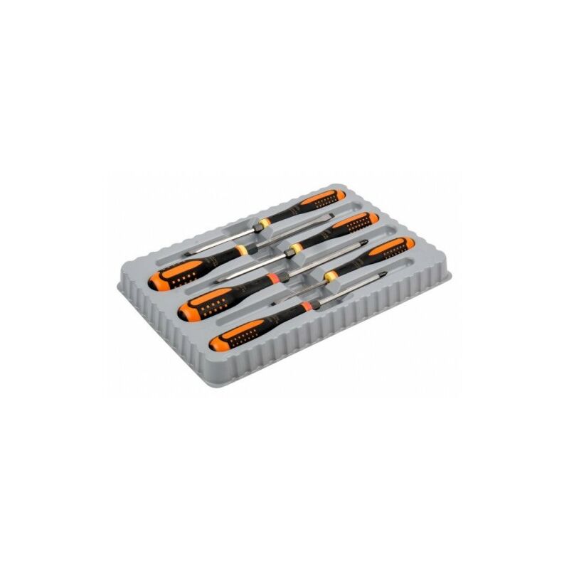 Destornillador plano aislado 8 mm. VDE 1000V. Draper Ergo Plus®