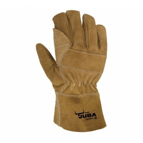 Guantes Juba 401SMC Americano de Serraje y Lona