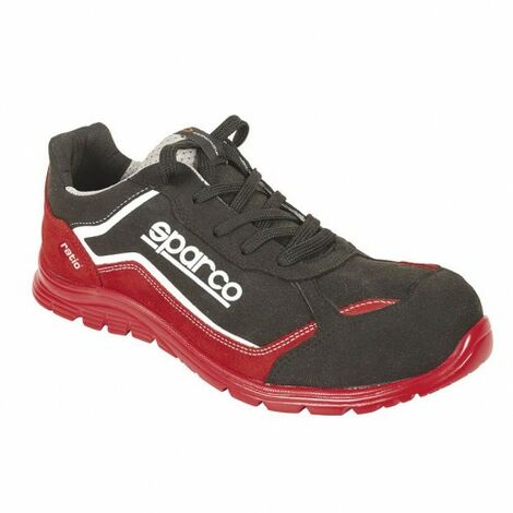 Zapatos de seguridad Sparco Nitro S3 SRC - 43 (EU) - Negro /Rojo