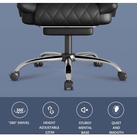 Office Chair Leather Bigzzia Reclining Office Chairs Ergonomic