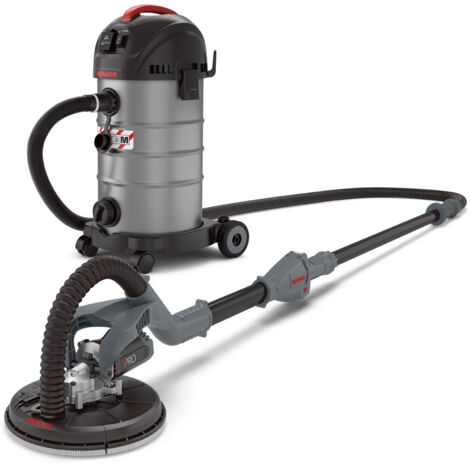 MENZER Dustfree Sistema di Levigatura a Secco Senza Polvere con LHS 225 PRO VARIO + VCM 330