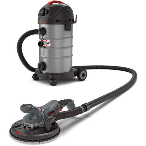 MENZER Dustfree Sistema di Levigatura a Secco Senza Polvere con TBS 225 PRO + VCM 330