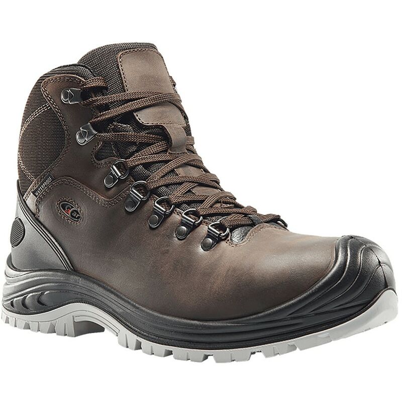 Scarpe antinfortunistiche alte N° 40 per Uomo da lavoro in pelle S1P  TECHNOSAFE RAYS