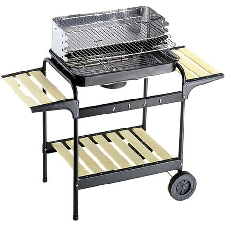 BARBECUE A CARBONE CARBONELLA 40x60x90 FORNACELLA GRIGLIA PER CAMPEGGIO  GIARDINO