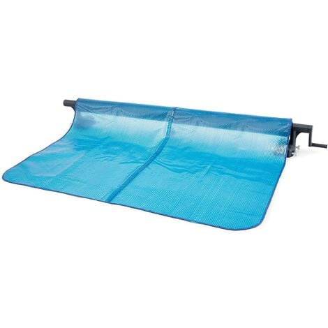 Intex 28051 Rullo per Copertura Solare per Piscine Frame Rettangolari tra 274 a 488 cm