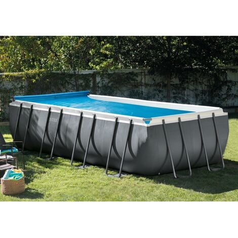 Intex 28051 Rullo per Copertura Solare per Piscine Frame Rettangolari tra 274 a 488 cm