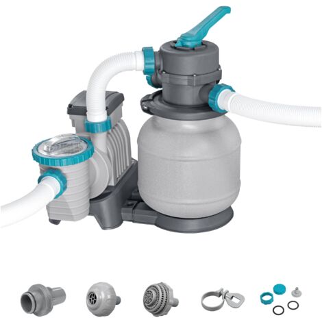 Bestway Pompa Filtro a Sabbia Flowclear da 5.678 L/h con Valvola di controllo a 6 posizioni Art. 58497 - Bestway Pompa Filtro a Sabbia Flowclear da 5.678 L/h con Valvola di controllo a 6 posizioni Ar