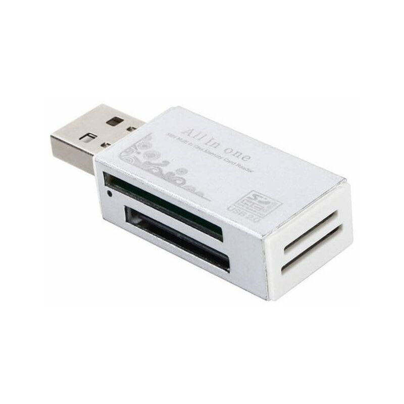 Étui de rangement en aluminium pour clé USB à mémoire flash avec