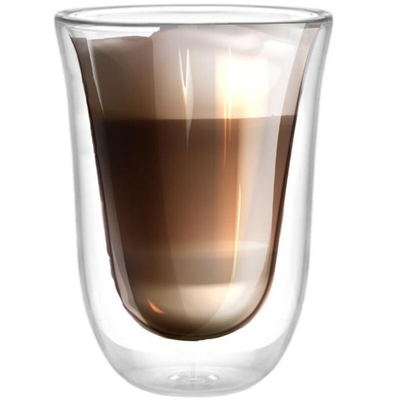 Zak designs 0989-C420 Dot Dot Verre à Café Double Paroi Verre Vert 20