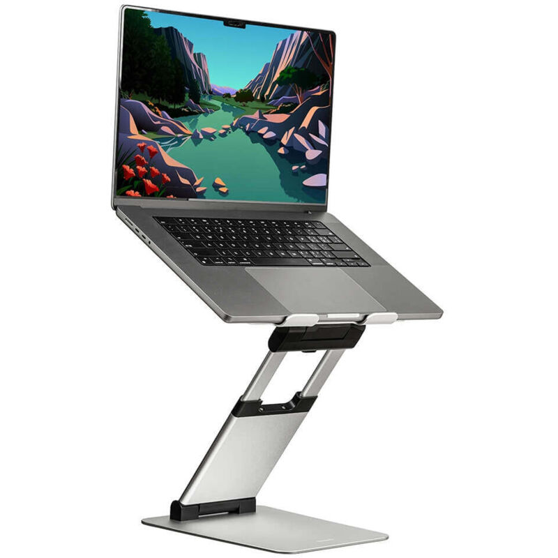 Bureau Debout Réglable En Hauteur - Support Ordinateur Portable Et Plateau De Bureau Ergonomique