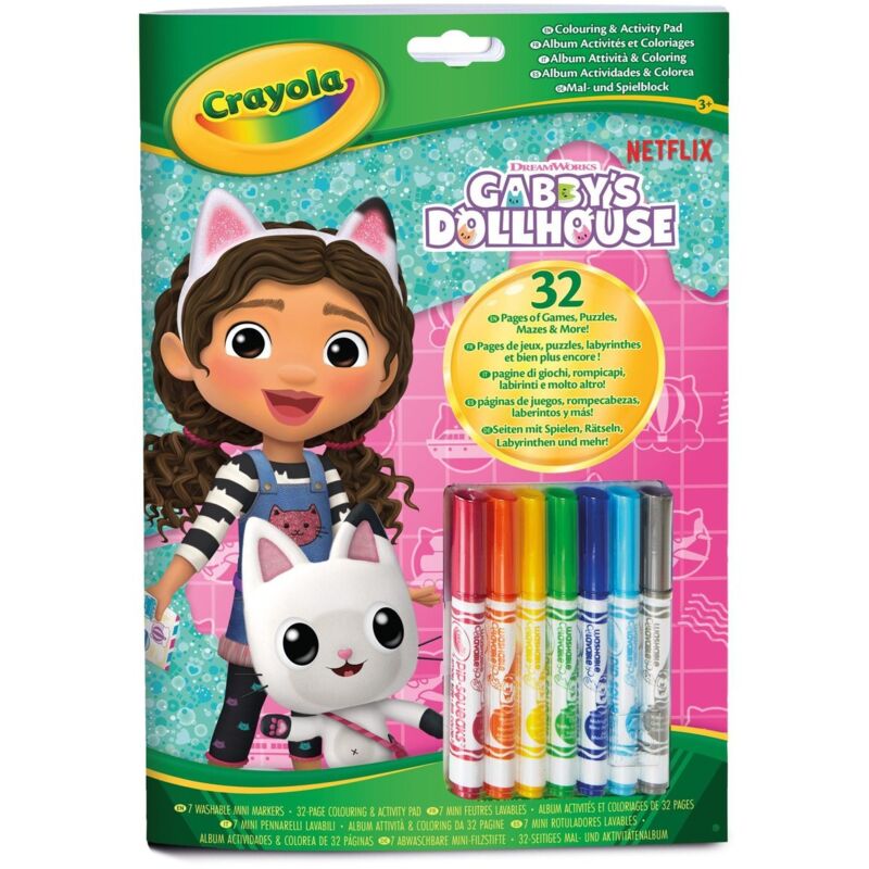 Kit Perles Gabby’s Dollhouse 1500+ Pièces – Bracelets, Pendentifs, Créativité Enfants 3 Ans+