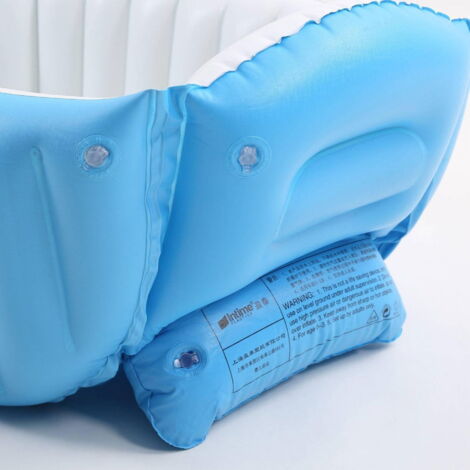 Baignoire gonflable pour bébé - Bleu