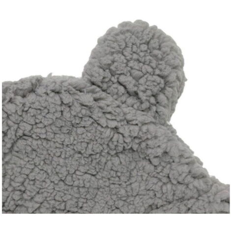Écharpe de portage douillette avec oreilles - gris - 0–3 mois