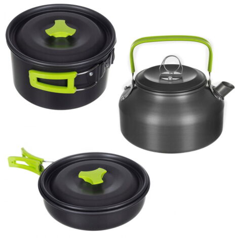 Ensemble de 4 ustensiles de cuisine en inox louche écumoire spatule et Ensemble de 4 ustensiles de cuisine en inox louche écumoire spatule et