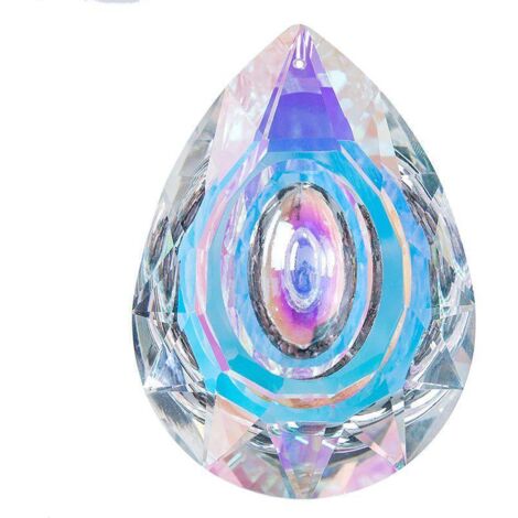 20 Attrape-soleil En Cristal Prismatique à Suspendre - Décoration Fenêtre, Jardin, Mariage - Effet Arc-en-ciel