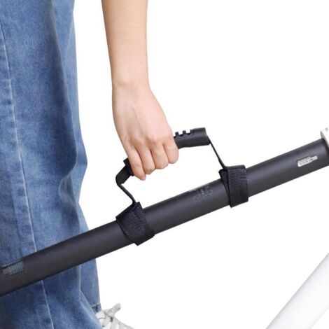 Sangle De Transport Pour Trottinette électrique Pliable - En Nylon Et ABS, Réglable, Facile à Installer - Portable - 4