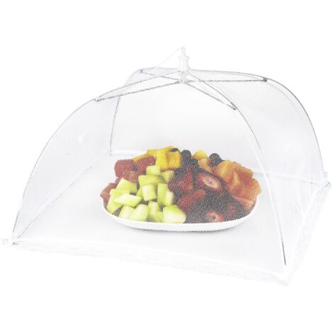 Housse Alimentaire Pop-up Ashley Housewares – Blanche, Protection Cuisine, Neuve