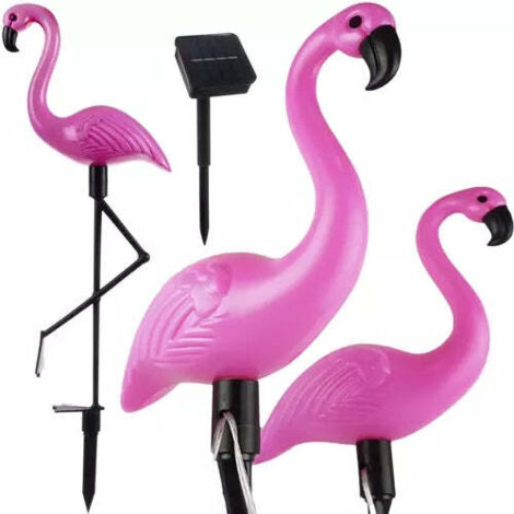 Lampe de jardin solaire - flamant rose Gardlov 21151 (1/5)