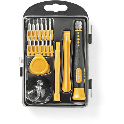 Kit de reparation telephonetablette 17 en 1 lasplatta pc smartphone embouts philips embouts slitsade embouts pentalobe embouts tri wing (1/4)