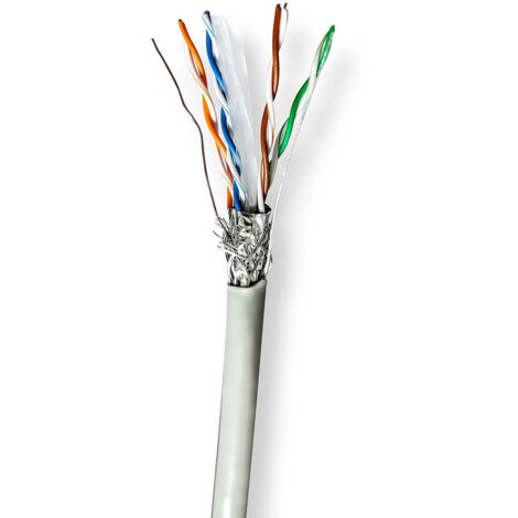 Reseau cable rouleau cat6 souple sftp cca 3050 m interieur rond pvc ...