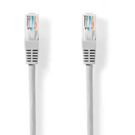 Cavo Di Rete CAT5E U/UTP 0,25 Metri - RJ45 Maschio-Maschio - Nero - Ideale Per Collegamenti Brevi Tra PC, Router E Switch - 3