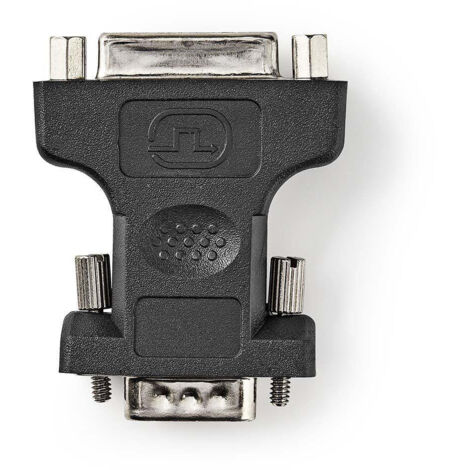 CCGP32901BK Adaptateur VGA vers DVI VGA mâle - DVI-I Femelle à 24 +5 Broches Noir (1/4)