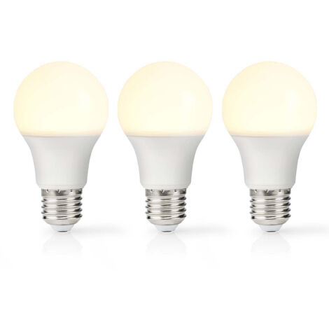 Lampe led e27 a60 11 w 1055 lm 2700 k varm vit retrostil matt 3 st (1/3)