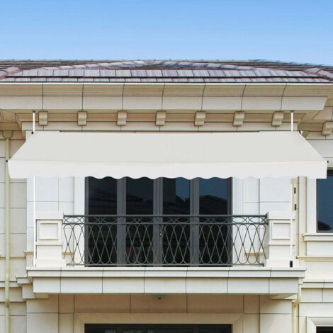 Store a pince de 200 cm de large sans percage auvent de balcon resistant aux uv auvent reglable en hauteur beige 88303180 88303180 88303180 88303180 88303180 88303180 88303180 (1/5)
