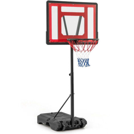 Panier de Basket pour Piscine, Jouet de Basket Gonflable 2 en 1 et Jeu de Lancer d'Anneaux, avec Anneaux Balle et Pompe à Air, PVC Épais Durable, Panier Flottant pour Plage Jardin