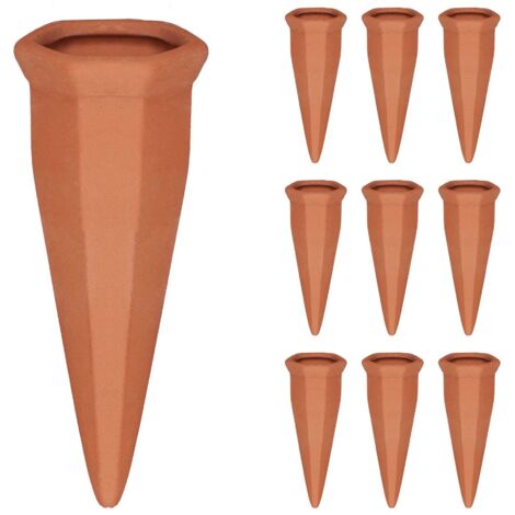 Cones dargile pour lirrigation lot de 10 (1/5)