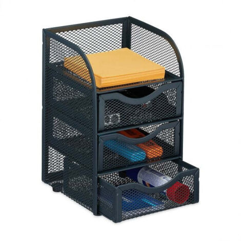 Raico Desk Tray Organiser Drawer Grovemade Alternative Tiroir organisateur de plateau de bureau Aluminium + liège (Light
