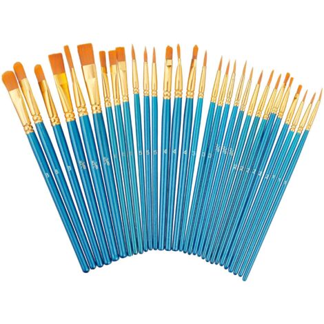 Lot De 6 Pinceaux Estompeurs Pour Dessin - Outils De Fusion Et Mélange Pour Croquis, Crayons, Pastels - 9