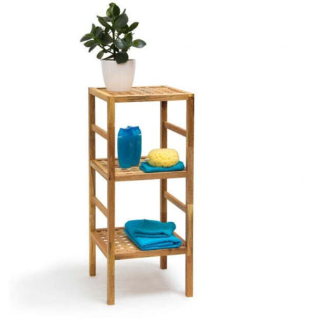 Étagère De Salle De Bain En Noyer, Support D'angle De Salle De Bain En Bois Massif Mural, Panier Triangulaire De Salle De Bain De Salle De Douche (Taille : Triple Couche