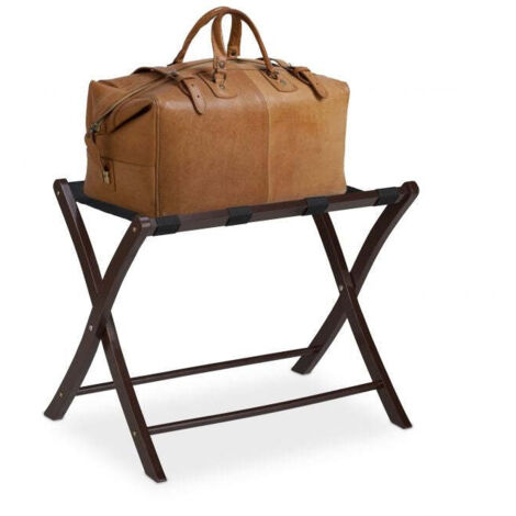Support de valise pliant en bois (1/5)
