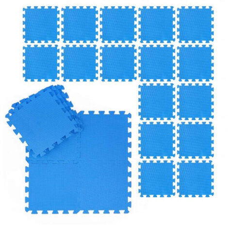 Tapis Puzzle Alphabet Pour Enfant - 26 Lettres En EVA - 32x32 Cm - Sac De Rangement - Dès 18 Mois - 4