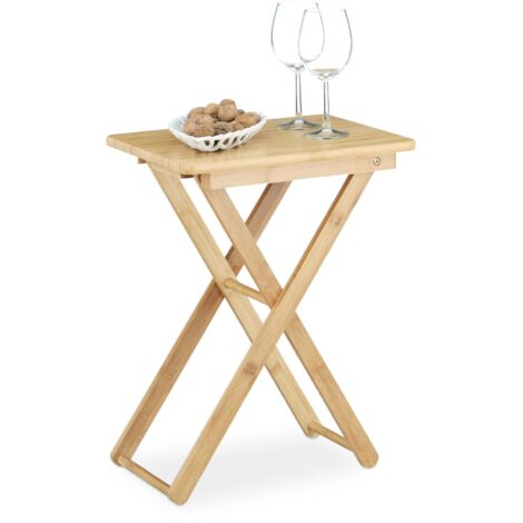 Table d'appoint ronde avec espace de rangement et porte coulissante, en